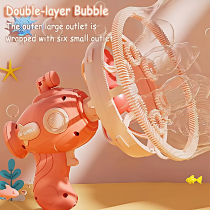 Bubble Gun Bubble Maker Automatic Toy - Image 4