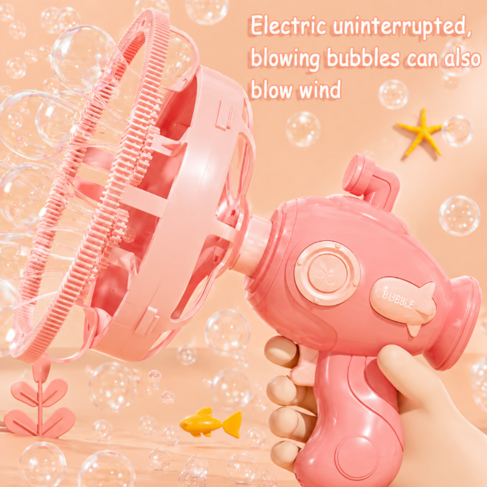 Bubble Gun Bubble Maker Automatic Toy - Image 6