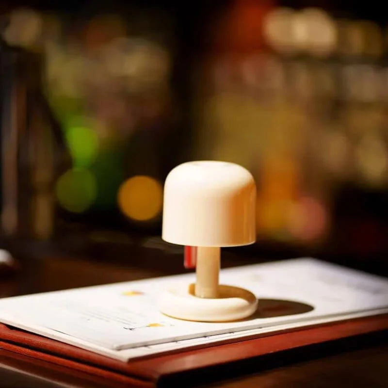 Sunset Glow Mushroom Lamp | Rechargeable Touch Night Light