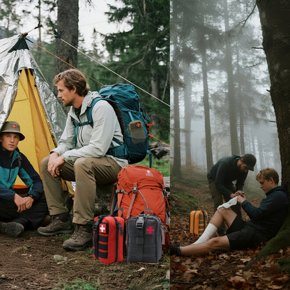 Kit Emergenza Primo Soccorso Portatile Sopravvivenza Outdoor
