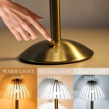 Lampă de Masă Golden Touch | Reîncărcabilă prin USB