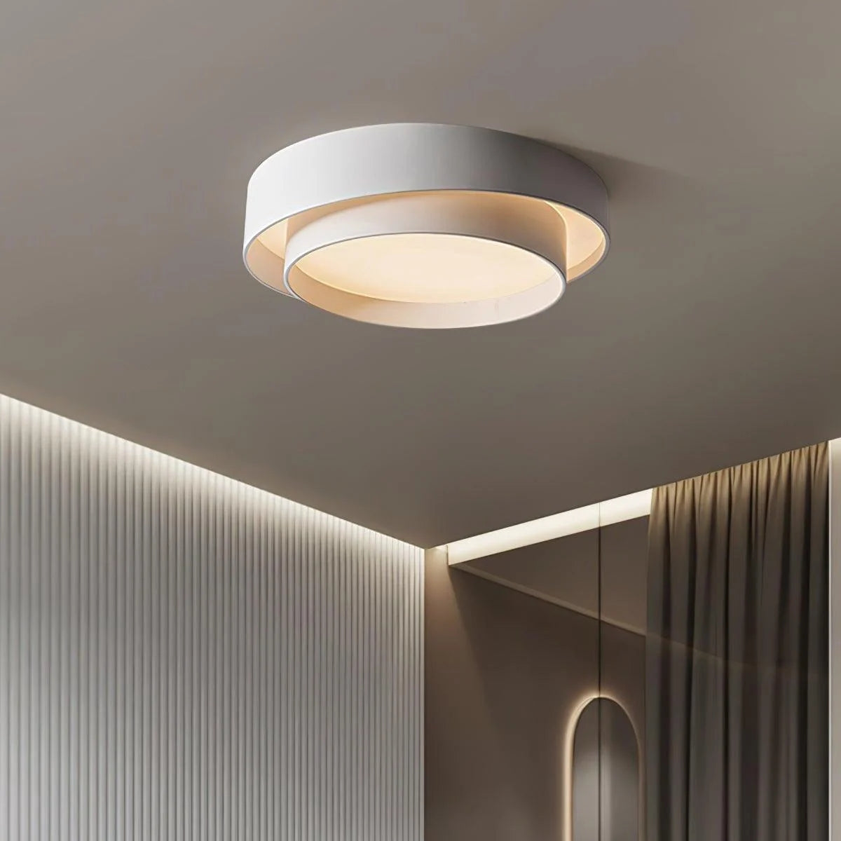 Nordic Round LED Ceiling Light | Modern Minimalist Design