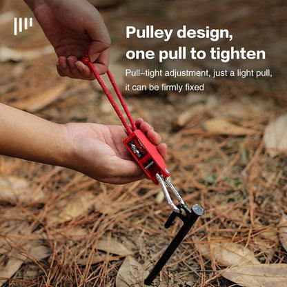 Camping Rope Easy Shelter Setup High Strength Durability - Image 5