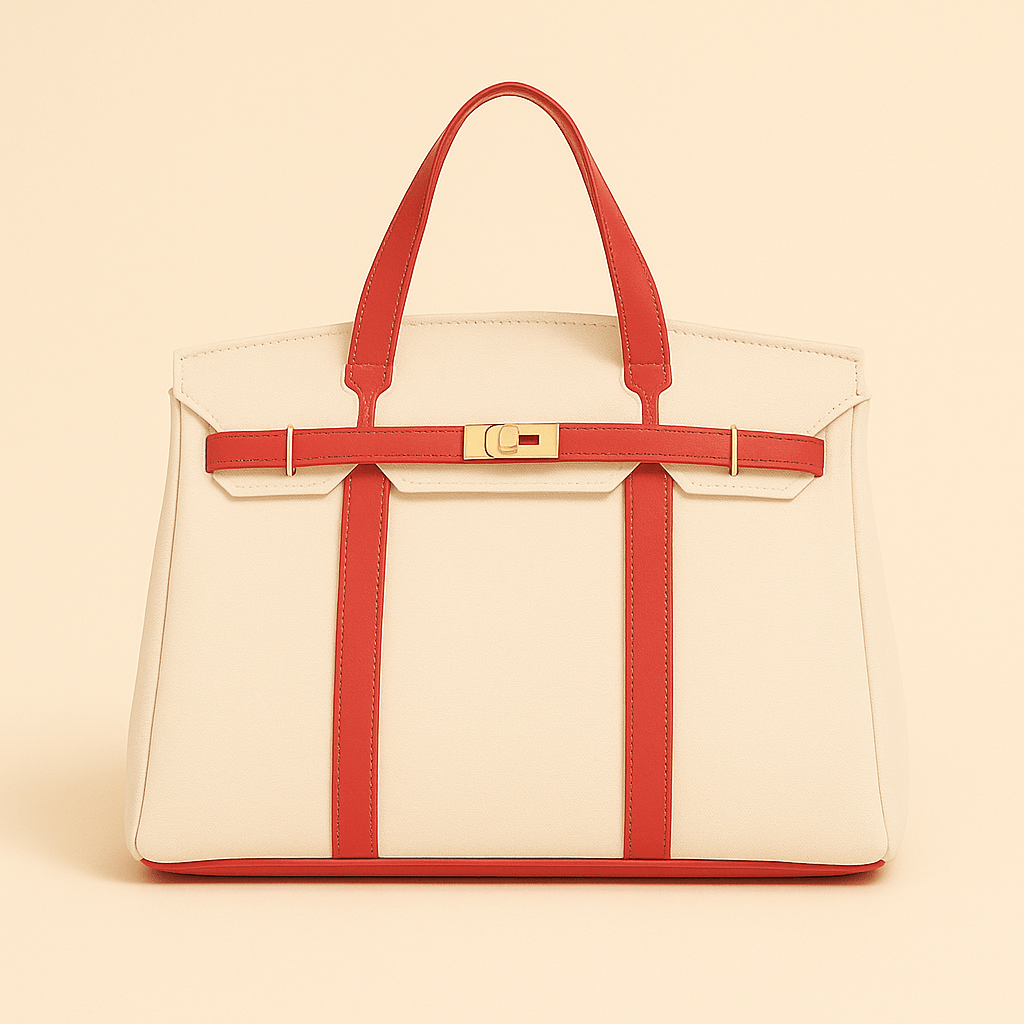 Canvas Tote Bag Shopping Bag Shopper Foldable Zippered - Image 5