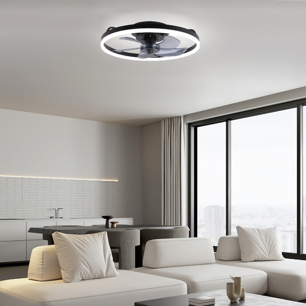Ceiling Fan Light Modern LED Flush Mount - Image 4