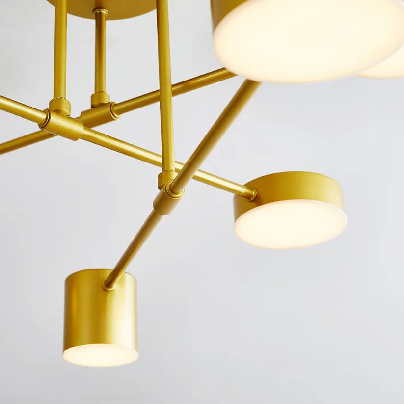 Ceiling Light Hanging Fixture Geometric Design Modern Look - Image 6
