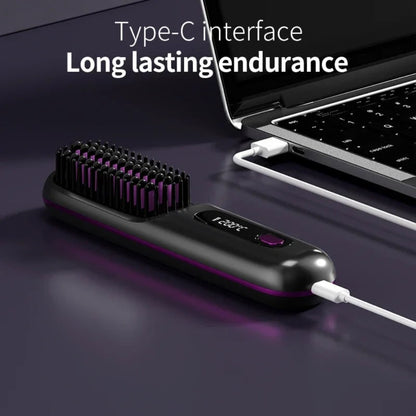 Ceramic Cordless Portable Hair Straightener Rechargable - Image 2