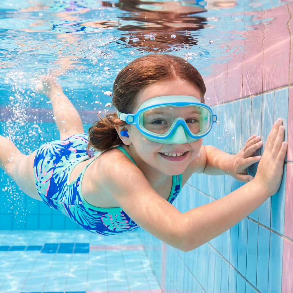 Children's Swim Goggles Anti Fog Adjustable Fit - Image 1