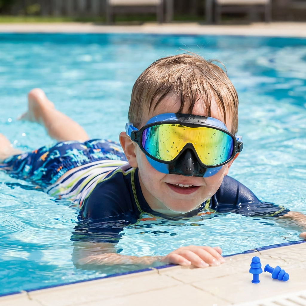 Children's Swim Goggles Anti Fog Adjustable Fit - Image 13