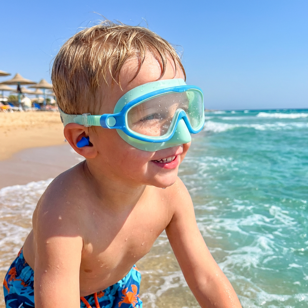 Children's Swim Goggles Anti Fog Adjustable Fit - Image 2
