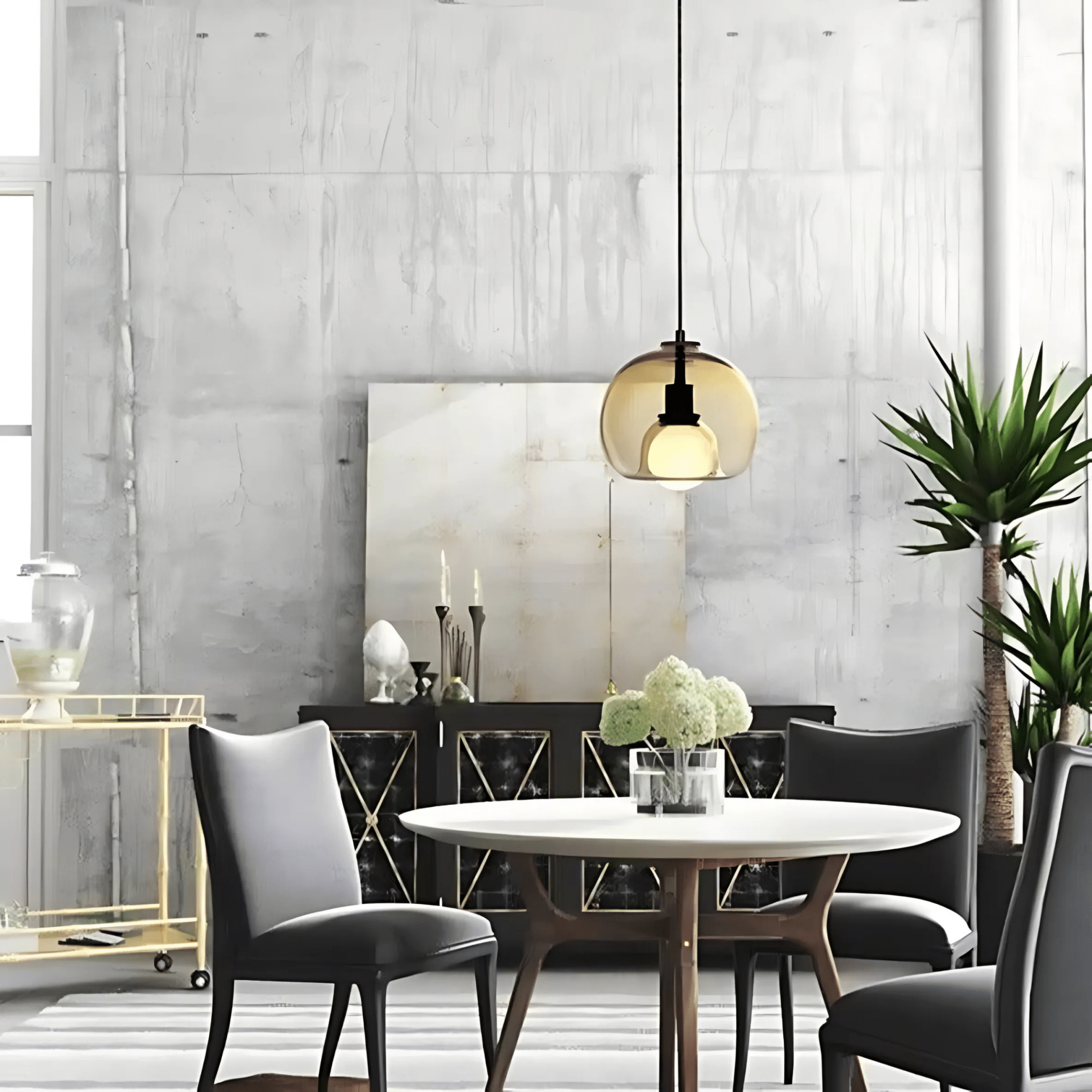 Clyde Glass Pendant Light | Modern Handblown Elegance