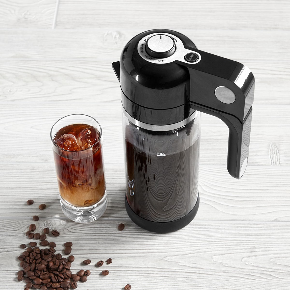 Cold Brew Coffee Maker Iced Glass Pitcher Filter - Image 4