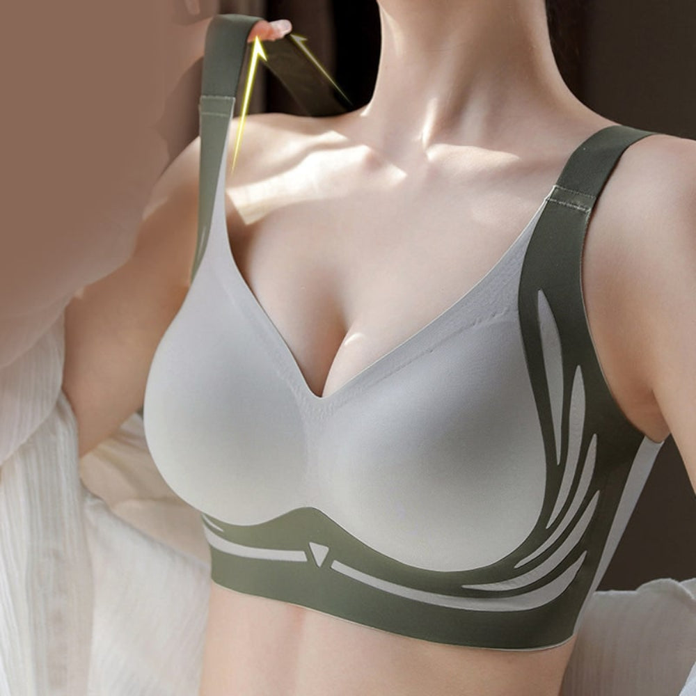 Comfortable Bra Wireless Push-Up Seamless Design - Image 12