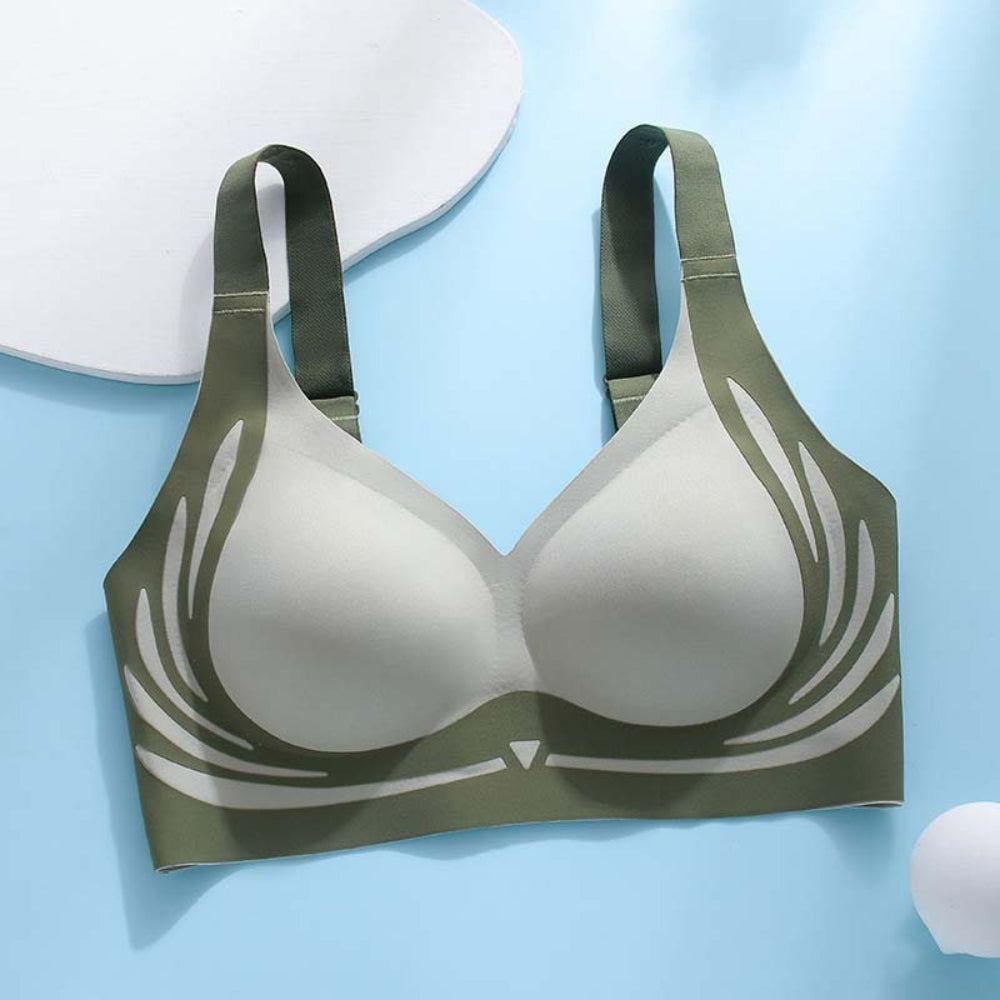 Comfortable Bra Wireless Push-Up Seamless Design - Image 19