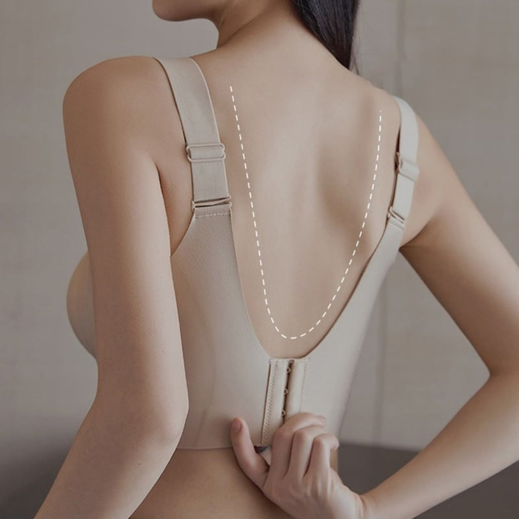 Comfortable Seamless Wire-Free Bra Supportive Fit - Image 1