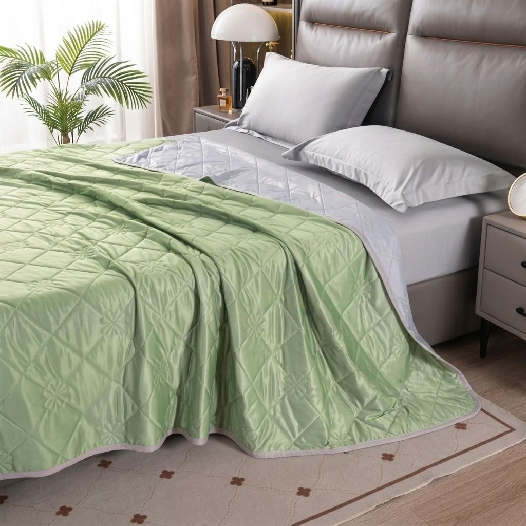 Cooling Blanket Summer Blanket Lightweight Breathable Design - Image 6