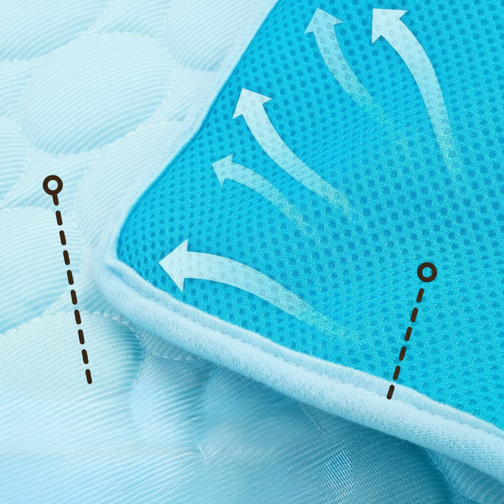 Cooling Dog Mat Self-Cooling Portable Pet Bed - Image 3