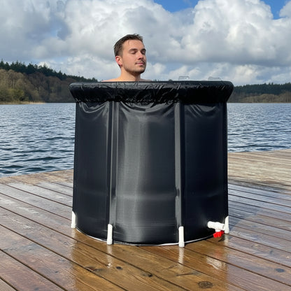 Cooling Portable Ice Bath Foldable Insulated Tub - Image 2