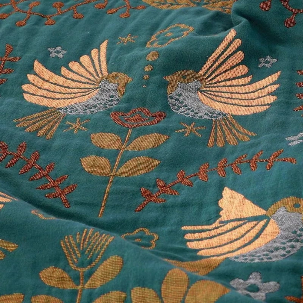 Cooling Throw Blanket Reversible Decorative Layered - Image 3