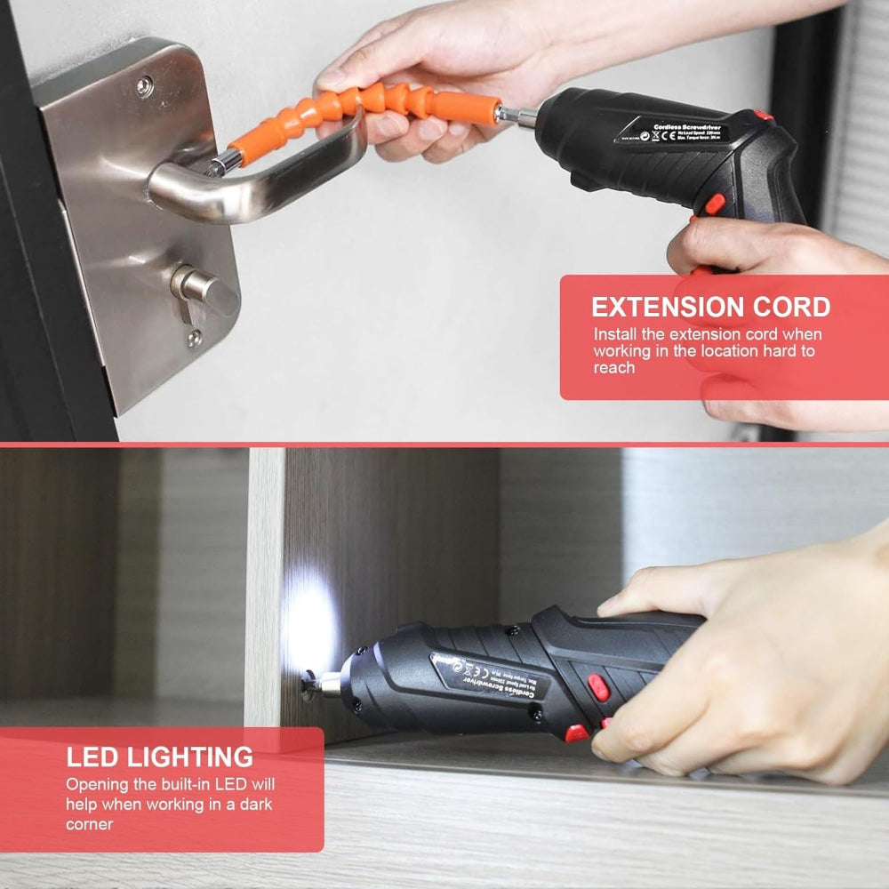 Cordless Drill Power Drill Electric Screwdriver Compact Design - Image 3
