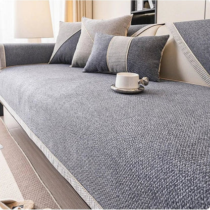 Cotton Sofa Cover Protector Furniture Non Slip - Image 5