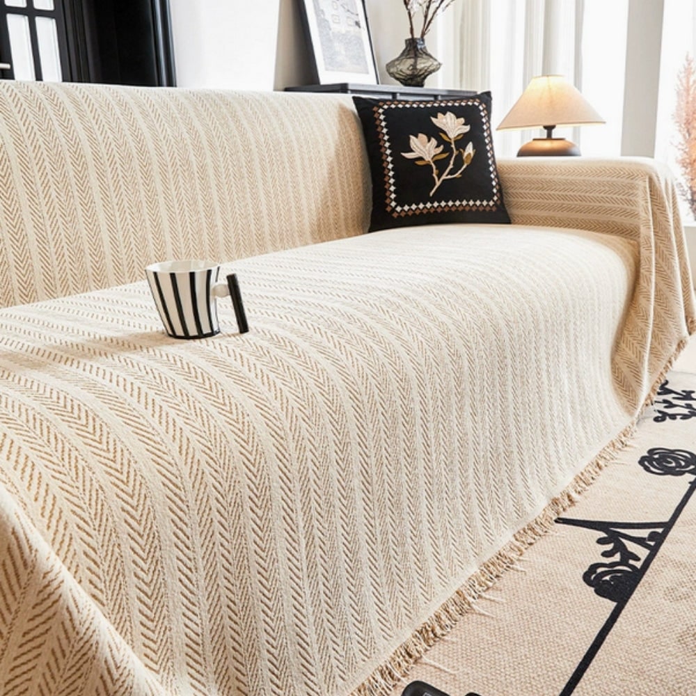 Couch Cover Sofa Cover Decorative Throw Blanket - Image 1