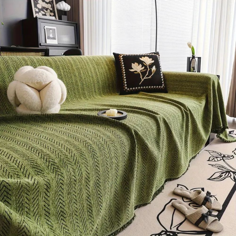 Couch Cover Sofa Cover Decorative Throw Blanket - Image 6