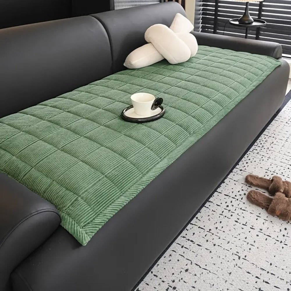 Couch Cover Sofa Cover Quilted Design Furniture Protector - Image 3