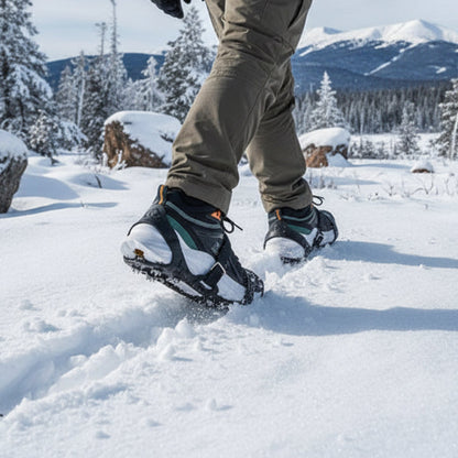 Crampons Snow Ice Stretch Slip-On Design - Image 3