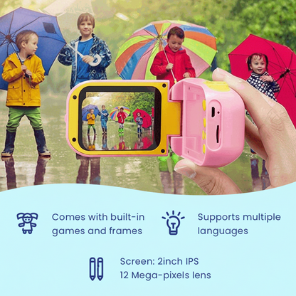 Creative Digital Kids Camera Educational Toy Recorder - Image 8