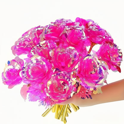 Blumenstrauß Muttertagsgeschenk Künstliche Rosen Tischdekoration