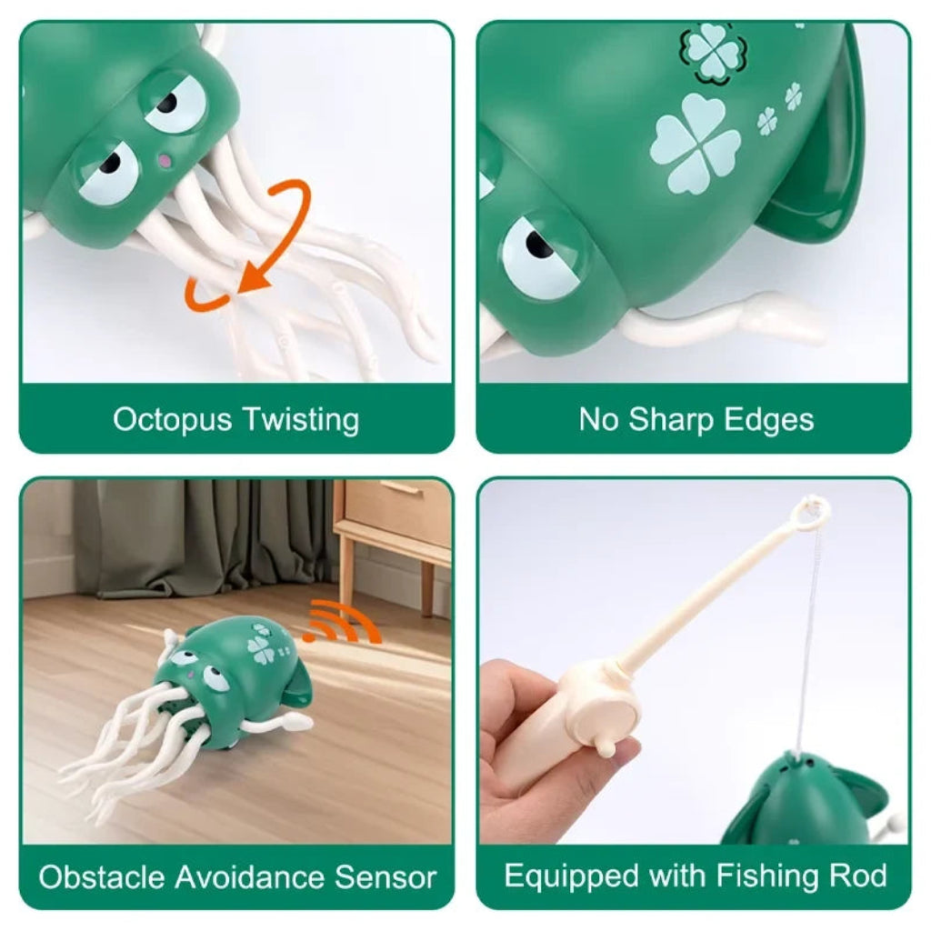 Dancing Octopus Toy Lights Music Interactive Playtime - Image 4