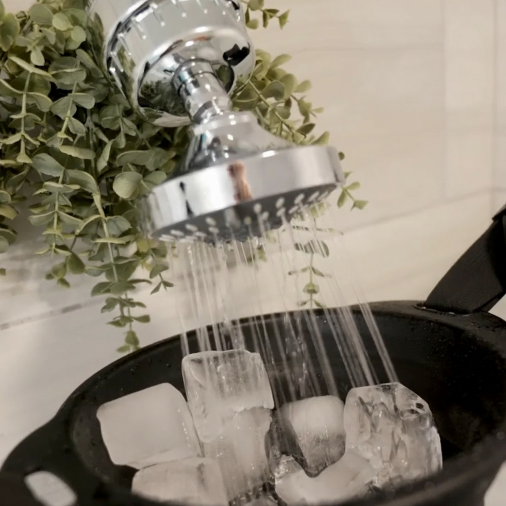 Desk Fan Cooling Shower Ice Therapy Cold Plunge Shower - Image 4