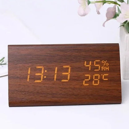 Digital Alarm Clock Modern Design Multi Function Display - Image 4