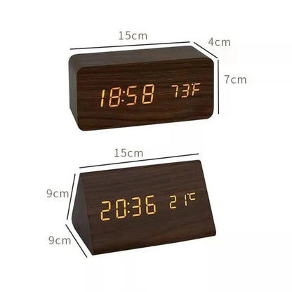 Digital Alarm Clock Modern Design Multi Function Display - Image 6