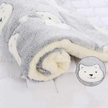 Dog Blanket Soft Plush Cozy Pet Throw Soft Blanket - Image 5