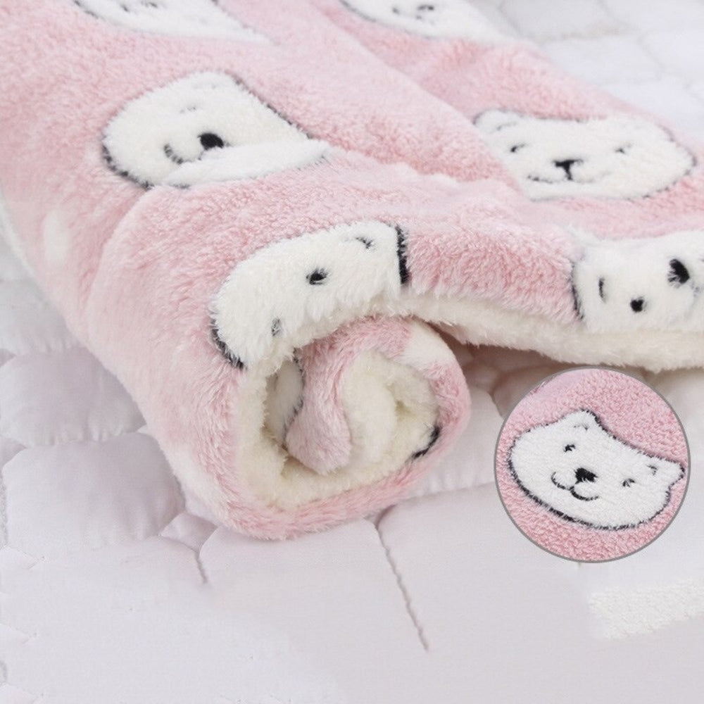 Dog Blanket Soft Plush Cozy Pet Throw Soft Blanket - Image 6