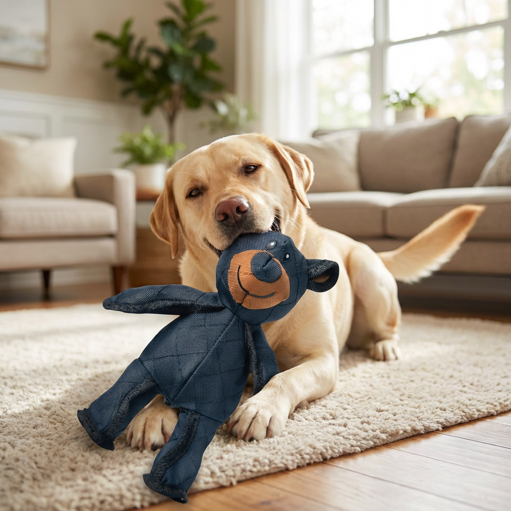 Dog Chew Toy Interactive Durable Tug Rope Chewset - Image 3