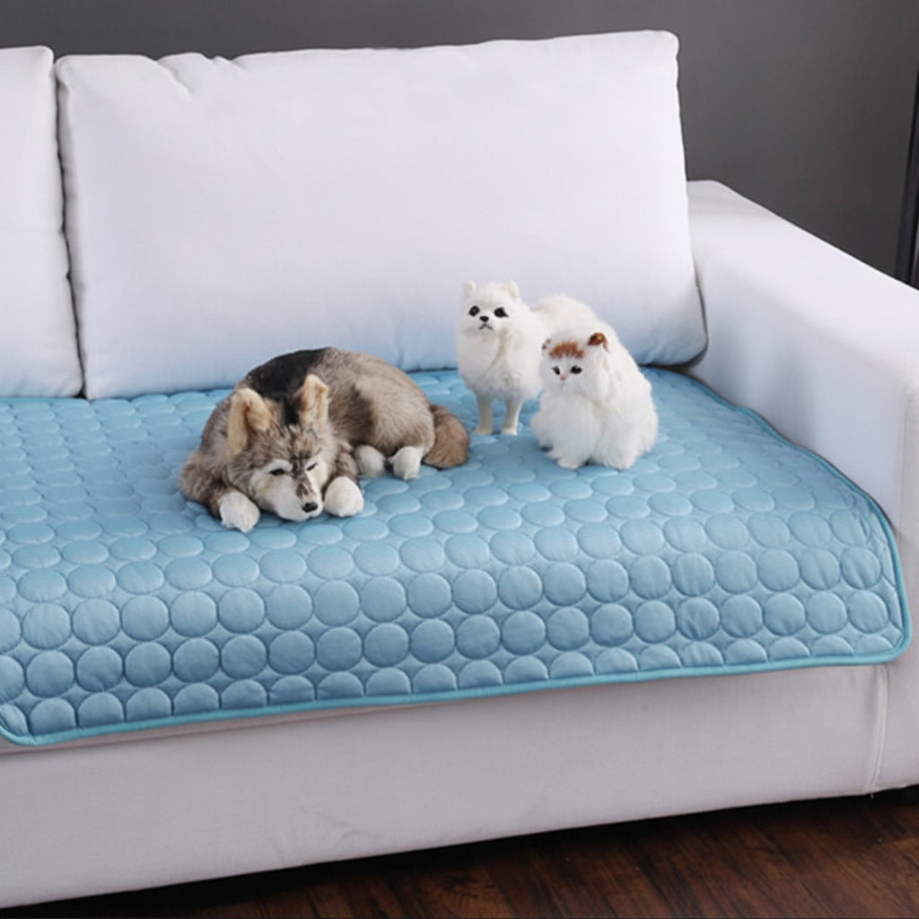 Dog Cooling Mat Pet Pad Breathable Foldable - Image 3