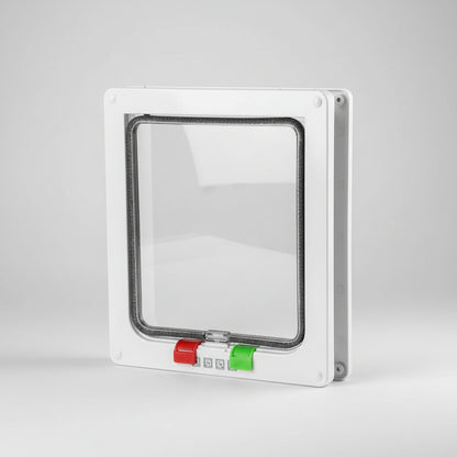Dog Door Cat Door Pet Door Four Way Locking System - Image 1