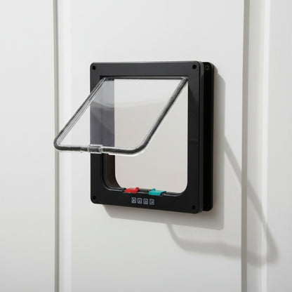 Dog Door Cat Door Pet Door Four Way Locking System - Image 14