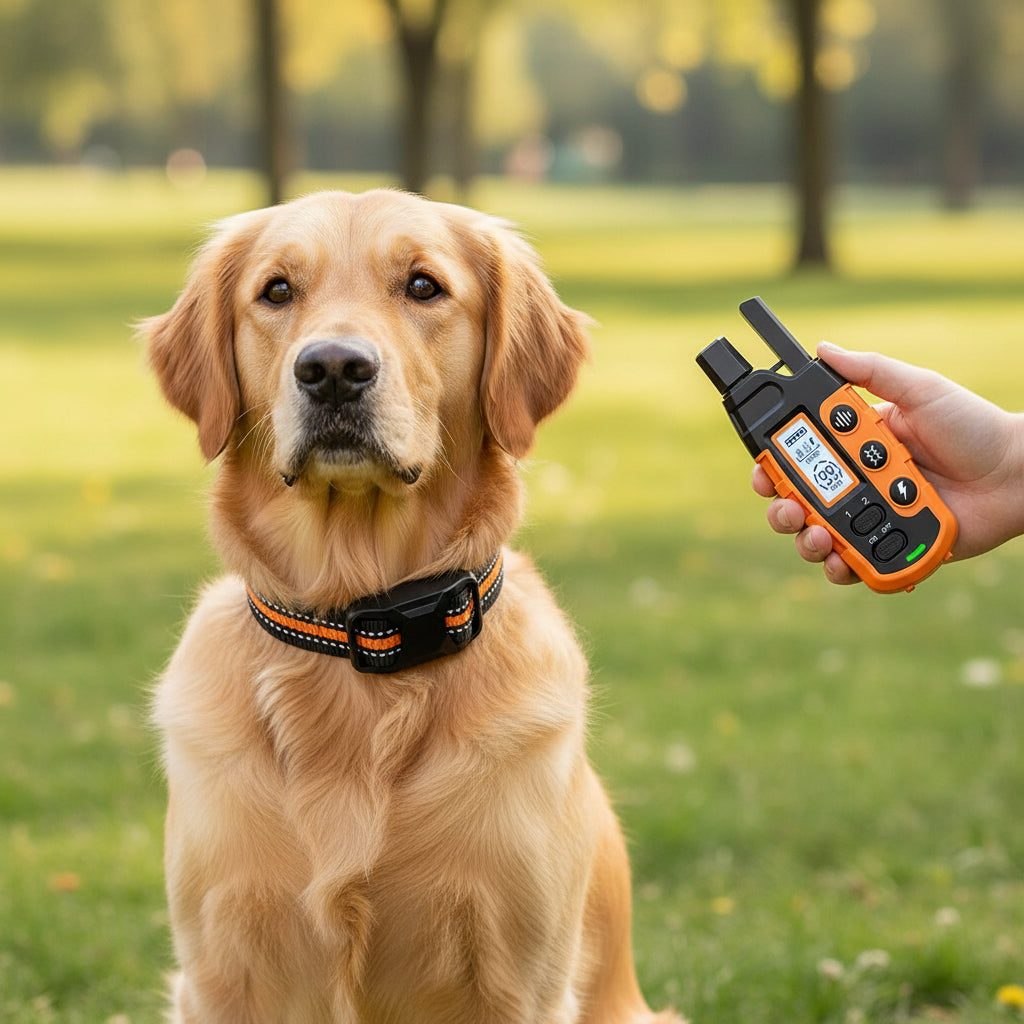 Dog Training Collar E-Collar Adjustable Remote Control - Image 1
