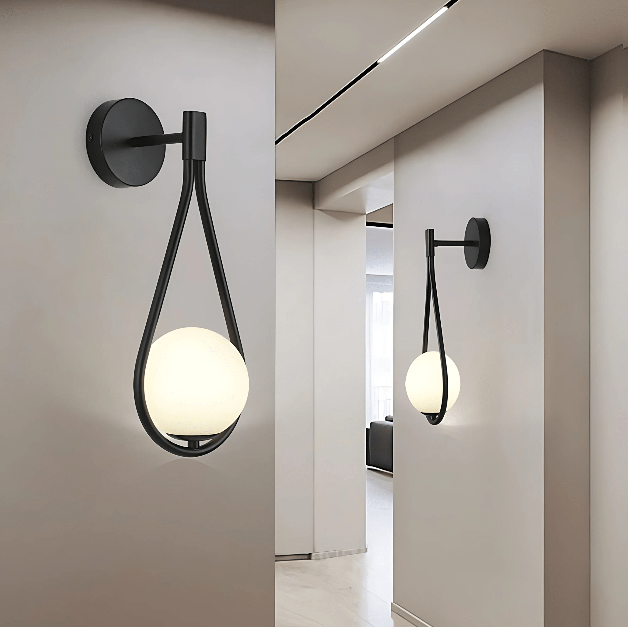 Droplet Wall Light | Modern Teardrop Wall Lamp