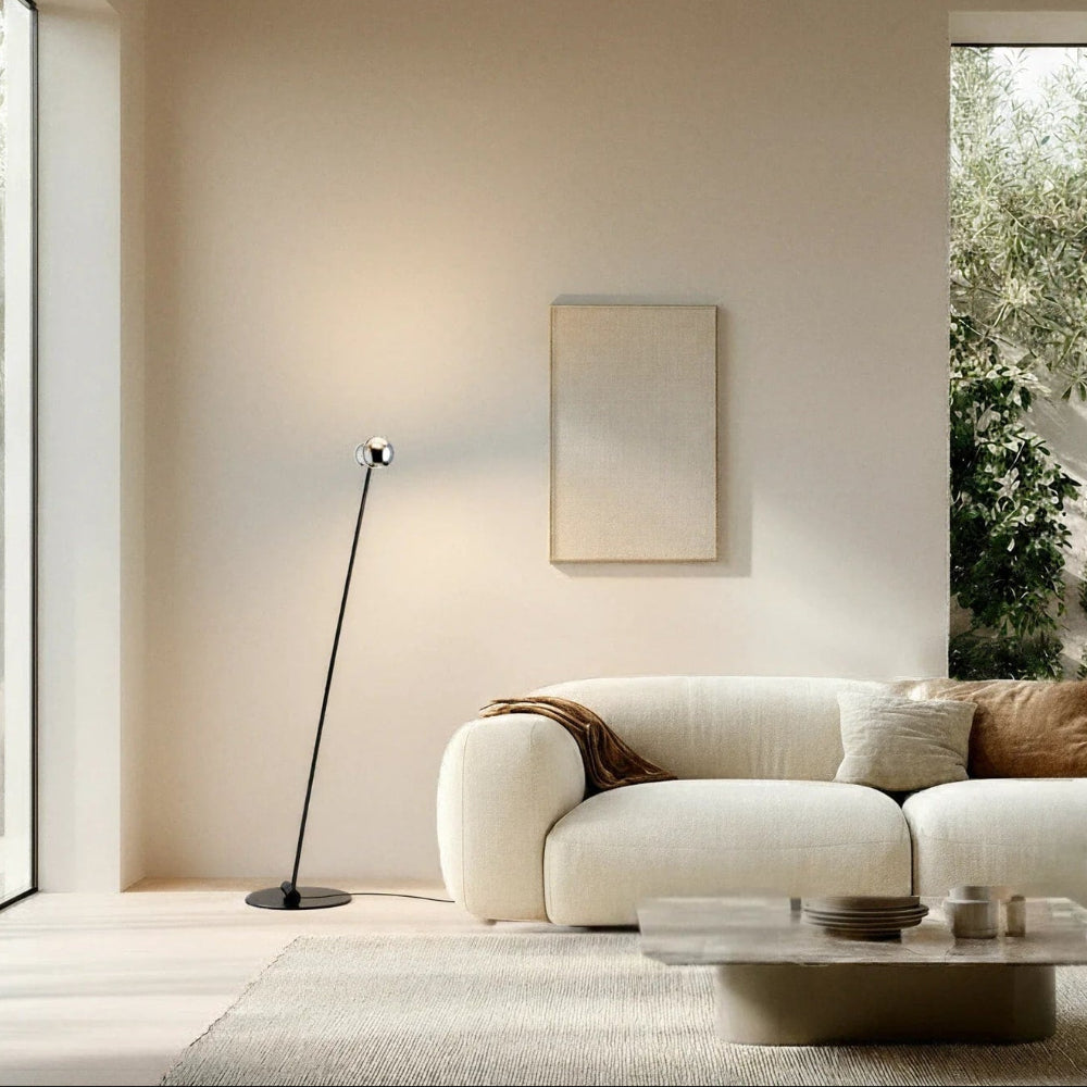 Dual Head Floor Lamp Modern Contemporary Adjustable Arch - Image 3