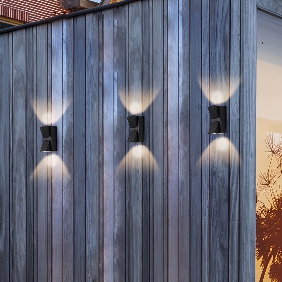 Modern LED Outdoor Wall Light | 3W / 6W Waterproof Decorative Lighting