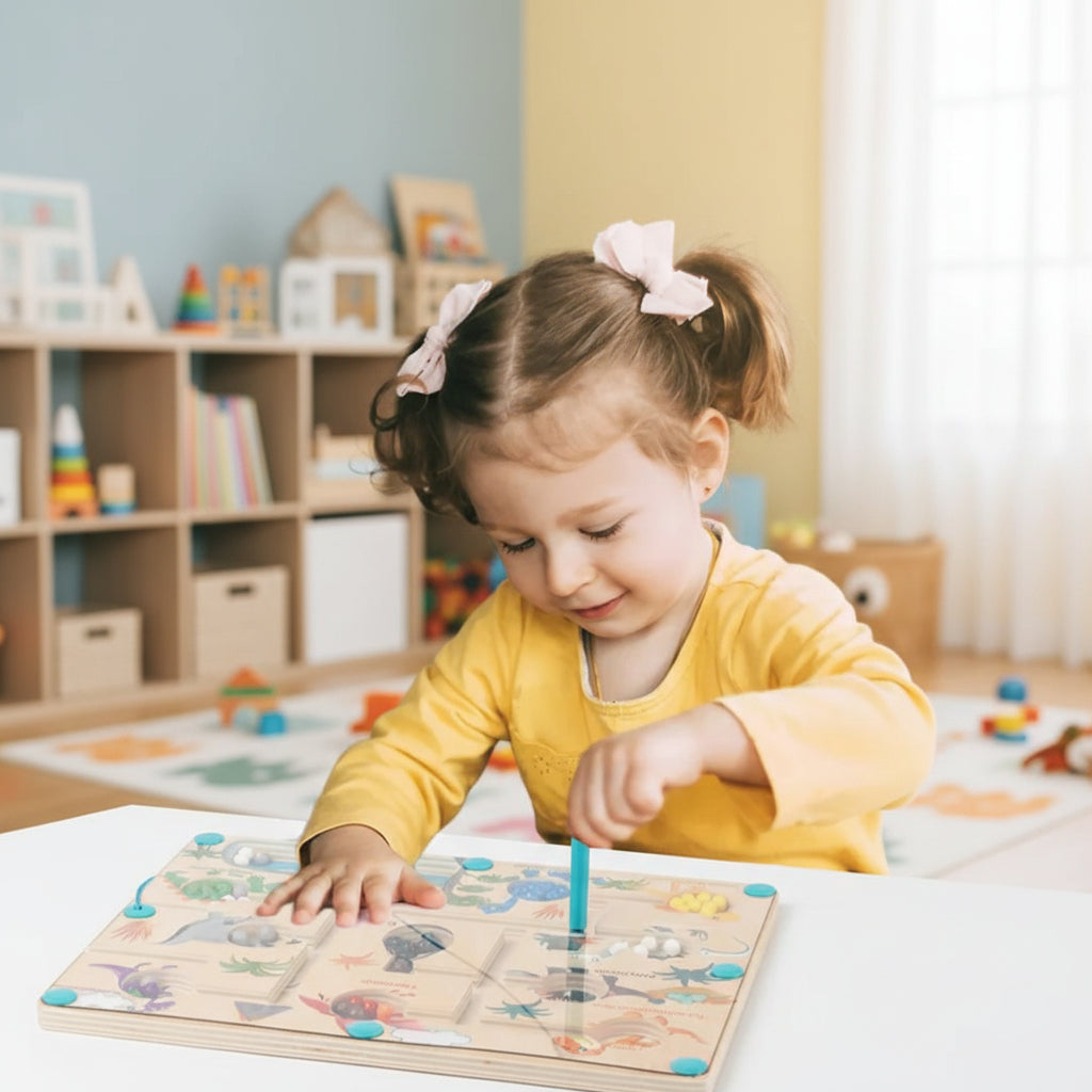 Educational Toy Toddlers Fine Motor Skills Dinosaur Maze - Image 7