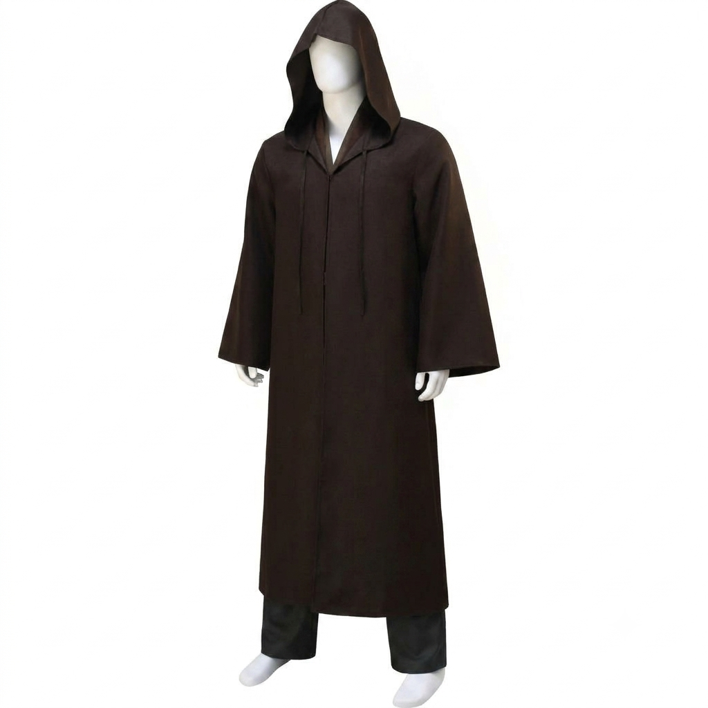 Halloween-Kostüm für Erwachsene, Kapuzen-Abenteuer-Stern-Roben-Set