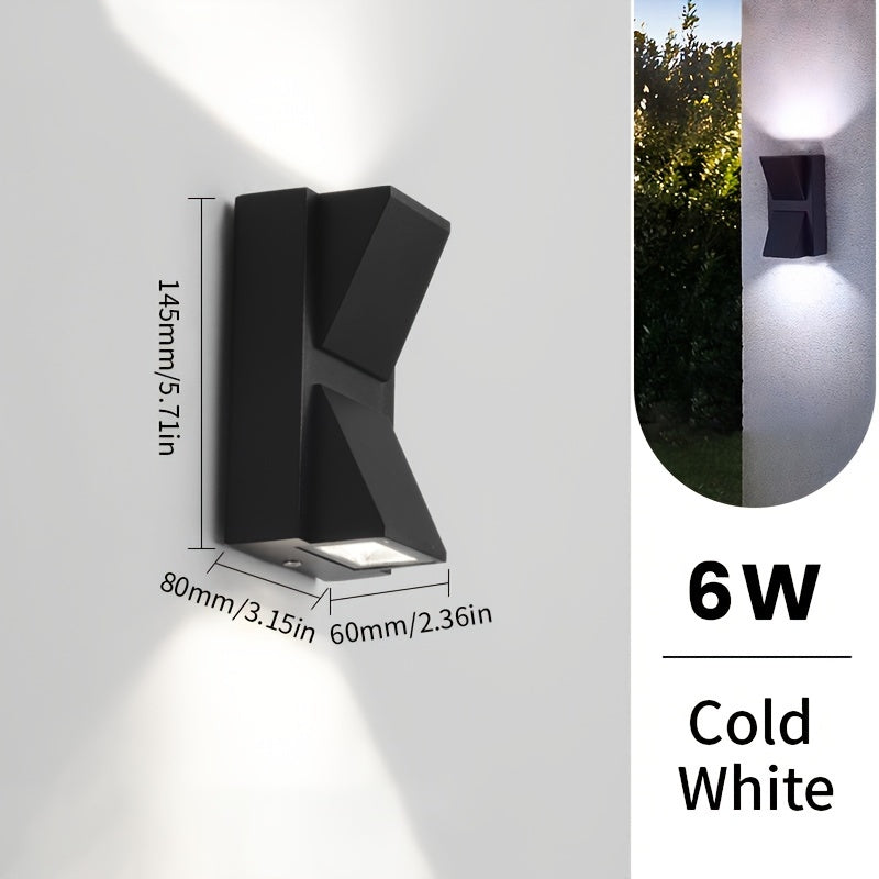 Lampada da parete esterna moderna a LED | Illuminazione decorativa impermeabile 3W / 6W