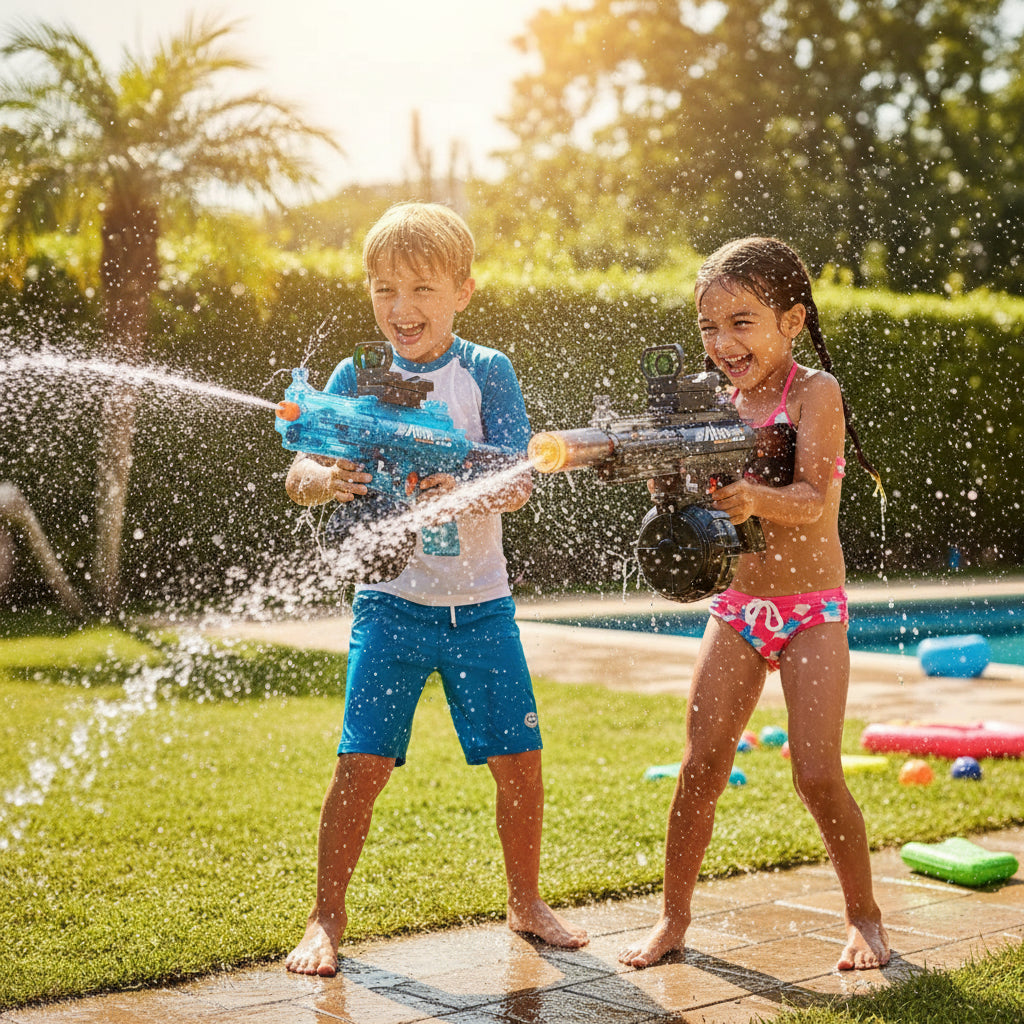 Electric Water Gun Children's Water Gun Fun Outdoor Play - Image 1