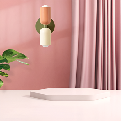 Candeeiro de Parede Nordic DualGlow | Design LED Moderno de Dois Lados